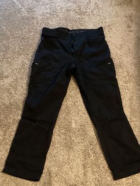 Wrangler Men's Black Cargo Utility Pants